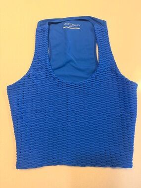 Lanston Sport Royal Blue Athletic Bra! EUC! Small